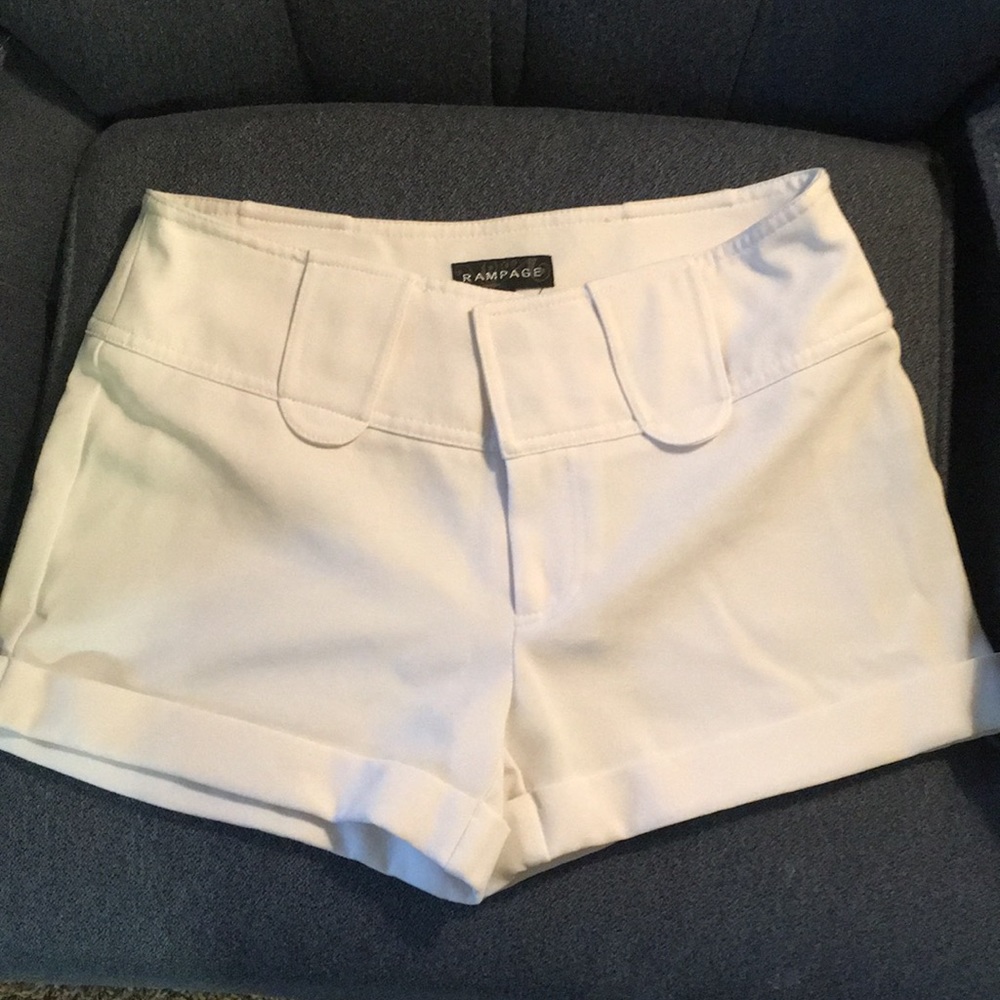 White shorts
